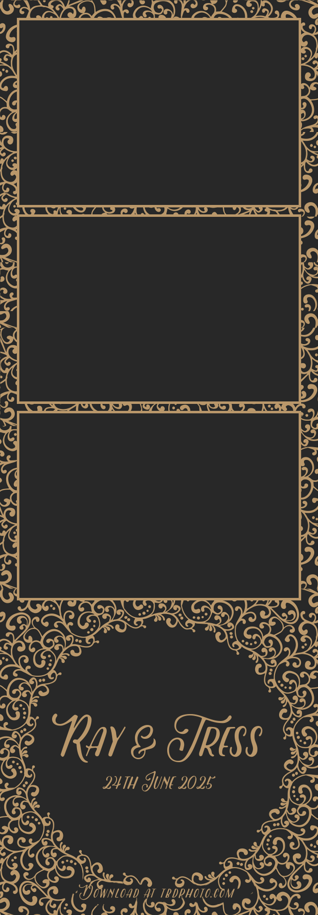 Gatsby photo strip template
